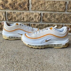 Nike Air Max 97 Phantom/Light Curry sneaker athletic training sportswear 7.5
